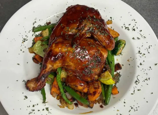 whiskey barbecue chicken from Social62